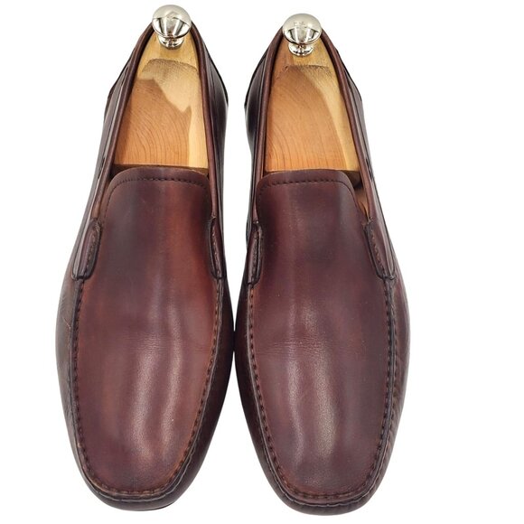 Florsheim Men\'s size 10 Brown Leather Slip-On Casual Driving Loafer Shoes  Spain main image 11